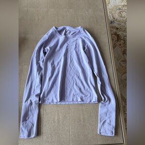 Lululemon swiftly tech long sleeve shirt .